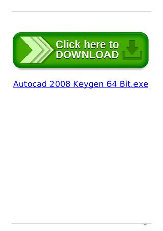 autocad 2008 keygen.exe